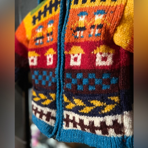 Handmade knit sweater for toddler - Picture 4 of 10